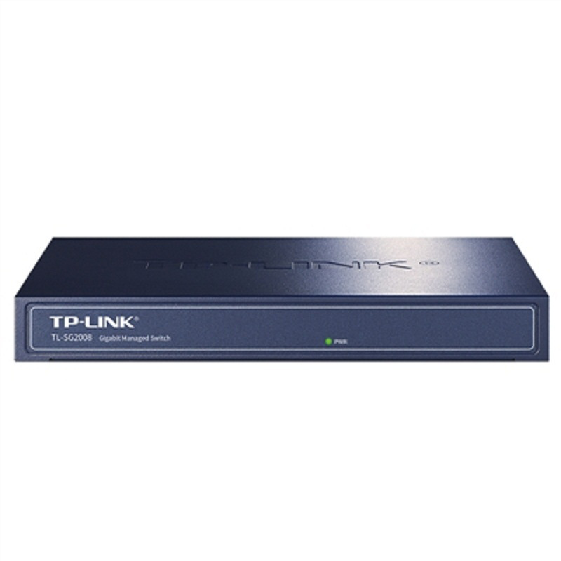 TP-LINK TL-SG2008 8口全千兆简单网管交换机 全千兆Web网管交换机/8GE 黑色按（台）销售