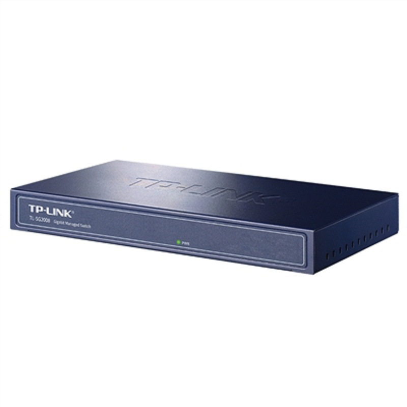 TP-LINK TL-SG2008 8口全千兆简单网管交换机 全千兆Web网管交换机/8GE 黑色按（台）销售
