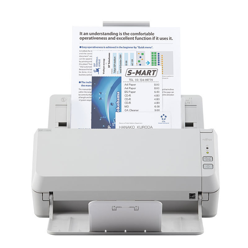 富士通 SP-1120N 扫描仪 A4幅面 白色  高速 馈纸式按台销售