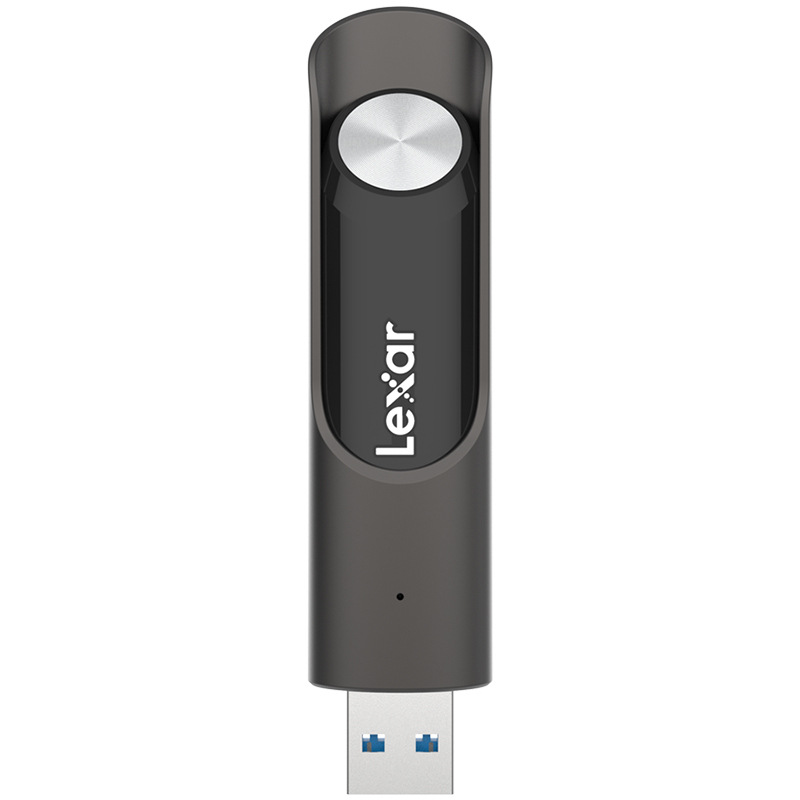 雷克沙 LJDP030256G-RNQNG U盘 256GB 黑色 USB3.2 读速450MB/s 写速450MB/s按个销售