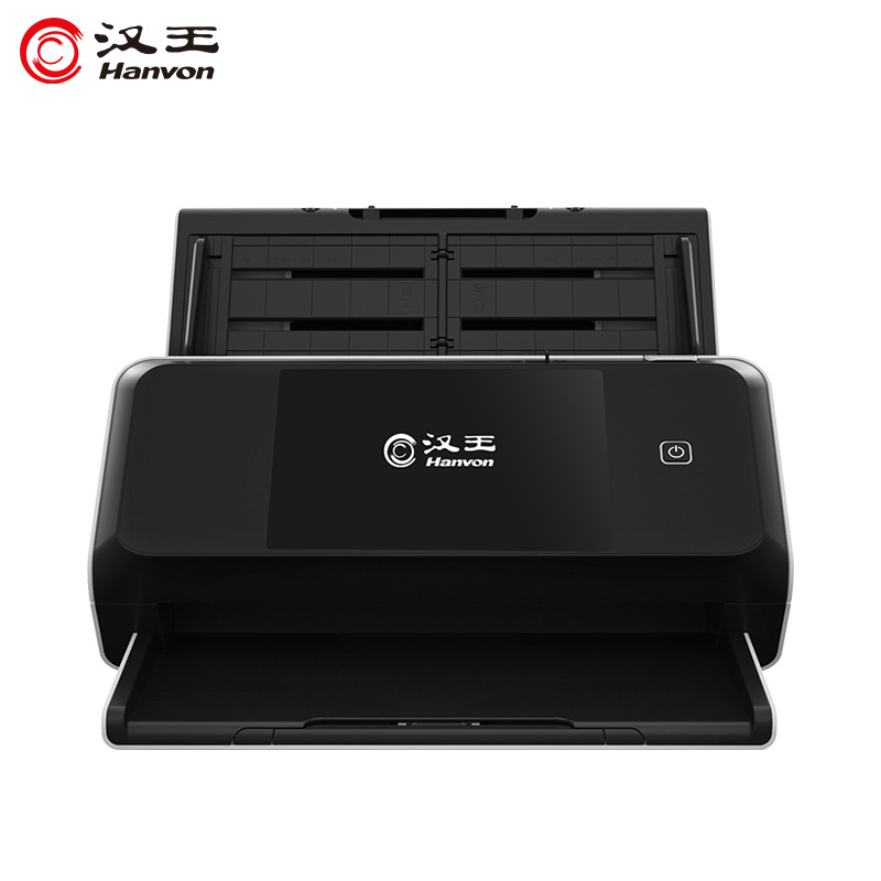 汉王 HW-7460WA 馈纸式高速档案扫描仪A3幅面批量扫描60ppm/120ipm A3 黑色 主机及配件按（台）销售
