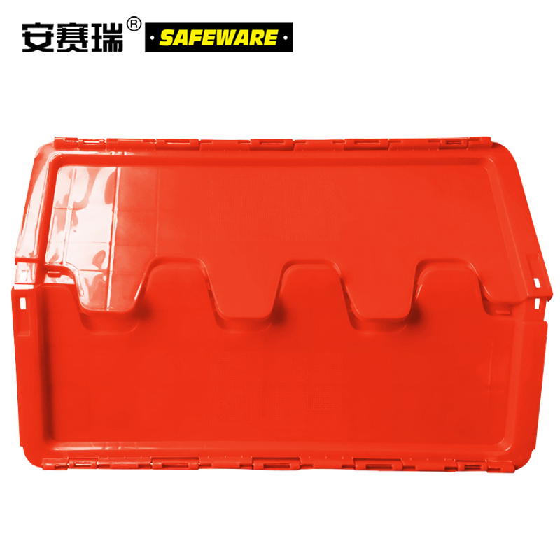 安赛瑞 23511 斜插式 储物箱 PC材质 600 *400 *320mm 红色 2.00 个/组按组销售