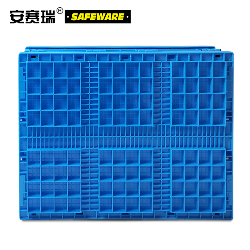 安赛瑞 23508 带盖 储物箱 PC材质 600 *400 *340mm 蓝色 2.00 个/组按组销售