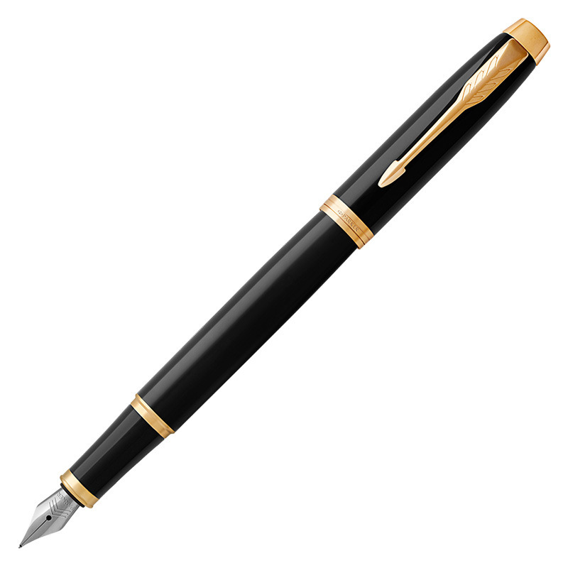 派克 2016IM 墨水笔 纯黑丽雅金夹 黑色按支销售