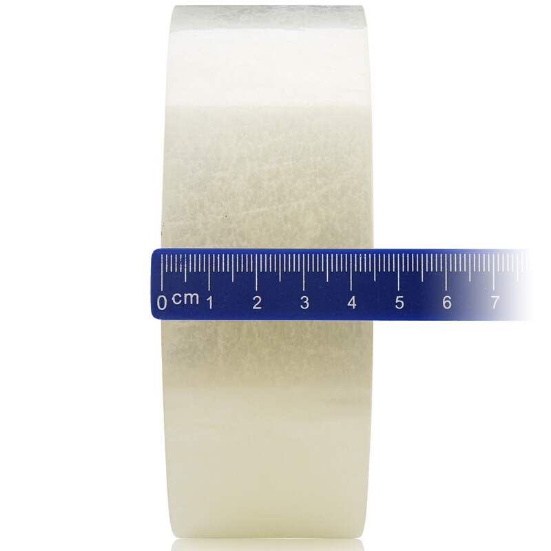 得力 30904 品正封箱胶带 45mm*200y*45um(透明)(6卷/筒)按筒销售