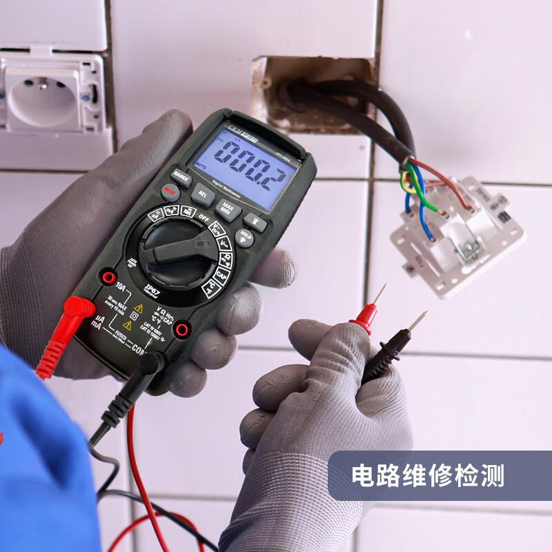 华盛昌 DT-965 防烧式数字万用表 背光数显 高精度 自动量程 1KV 电容按（个）销售