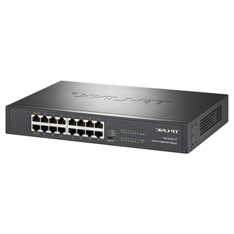 TP-LINK TL-SG2016D 简单网管交换机 全千兆Web网管交换机/16GE 黑色按（台）销售