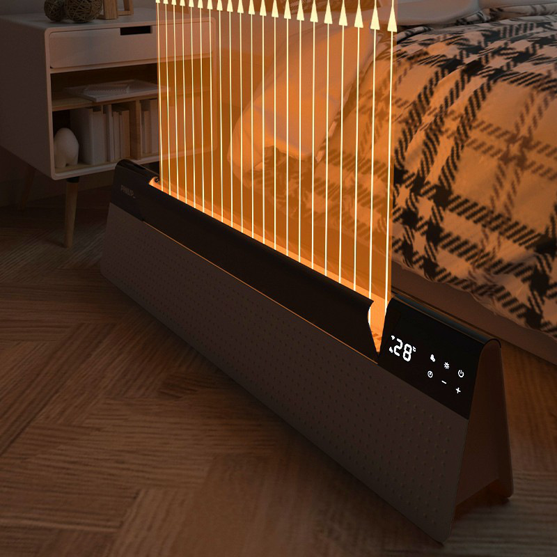 飞利浦 AHR4224KS 石墨烯踢脚线取暖器（APP控制） 220V按（台）销售