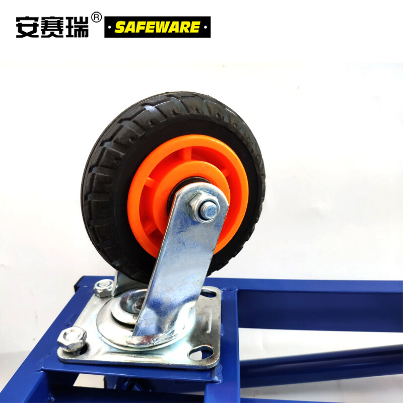 安赛瑞 10725 钢制方管小推车 折叠方钢拉货平板小车 120×65cm 载重600kg按（辆）销售