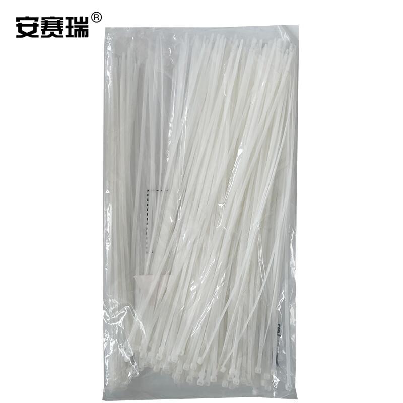 安赛瑞 10167 尼龙扎带 （100根装）8.8×900mm 白色按（包）销售