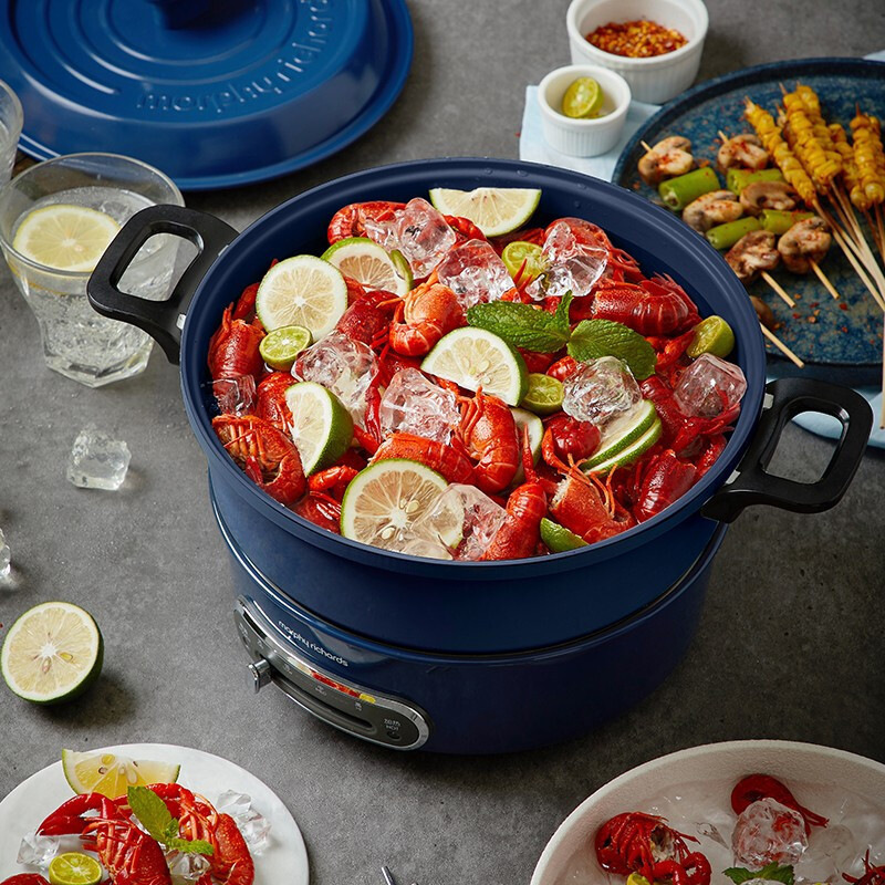 摩飞 MR9087 多功能锅小电锅电火锅 家用多用途标配 1400W 蓝色按(台)销售 摩飞 MR9087 多功能锅小电锅电火锅 家用多用途标配 1400W 蓝色按(台)销售