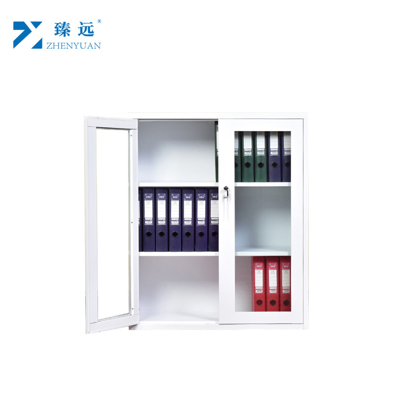 臻远 ZY-WJGA-21 玻门对开器械柜 760*900*400MM按个销售