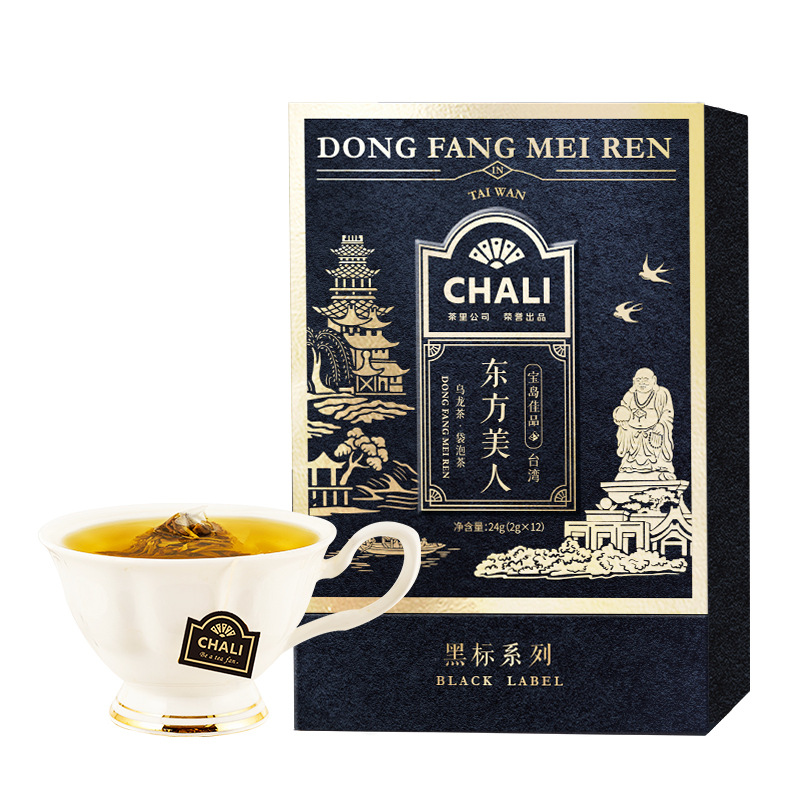 Chali 黑标乌龙茶系列-东方美人茶 24g（2g×12）/盒