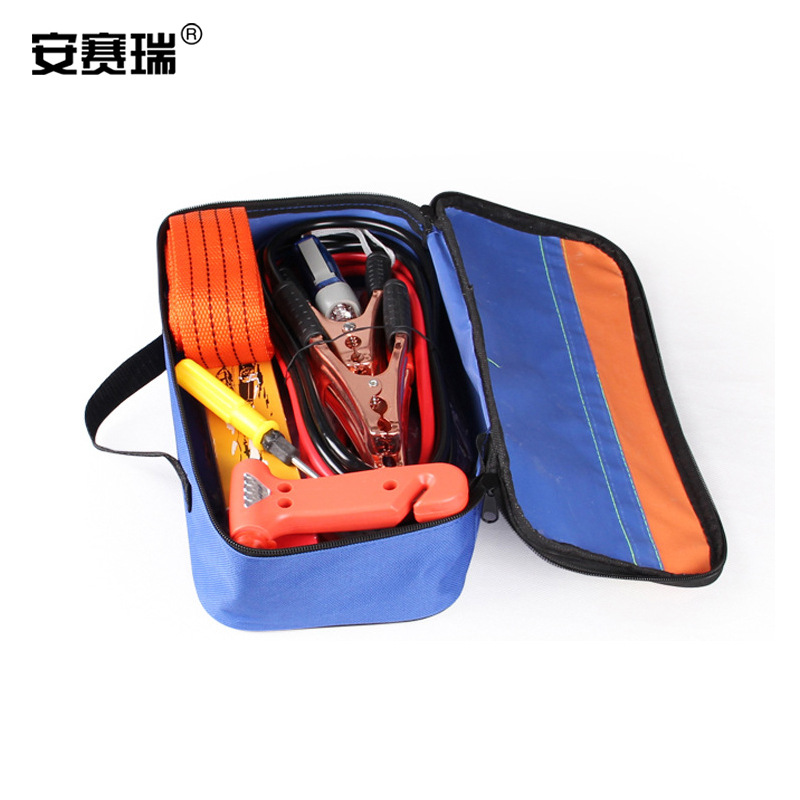 安赛瑞 330031 车载应急包救援工具包 多功能安全急救包 10件套按（件）销售