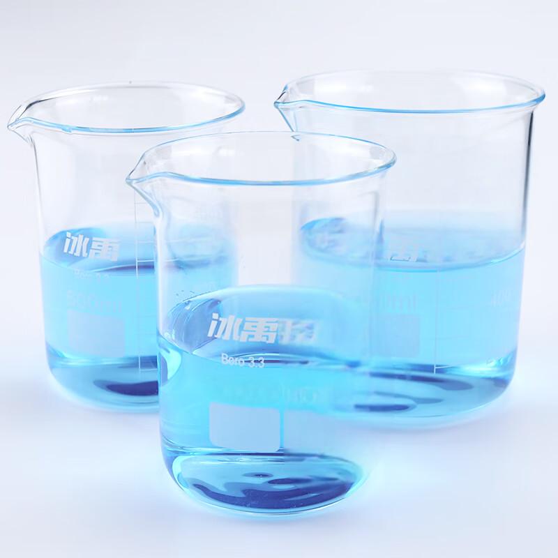冰禹 BY-7002 玻璃烧杯，不含第三方计量 1000ml按个销售