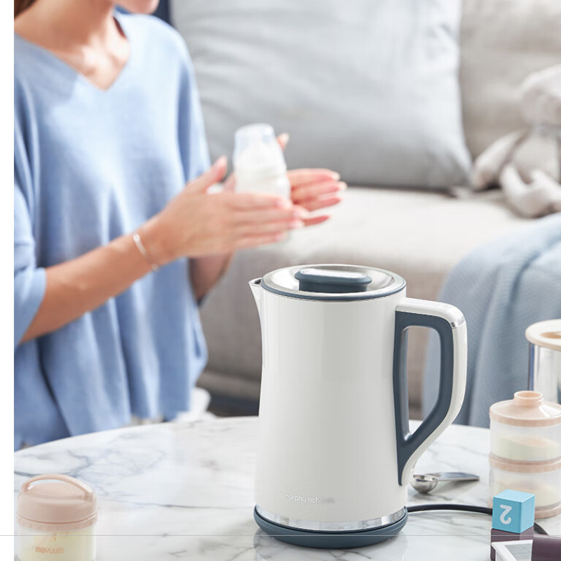 摩飞 MR6070 实时显温开水壶 1.5L 白色按（台）销售