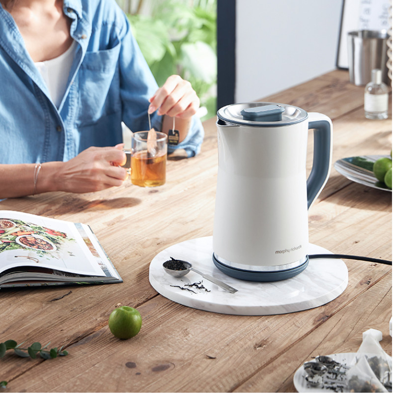 摩飞 MR6070 实时显温开水壶 1.5L 白色按（台）销售