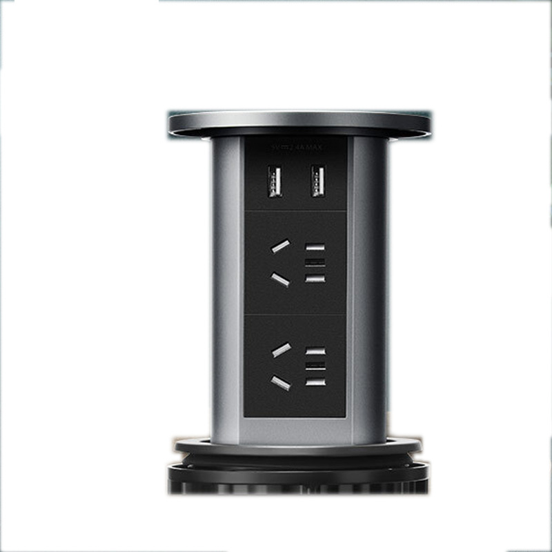 公牛 GN-SD104U（新） 多功能插座 四联+2USB 1.5米 黑色按（个）销售