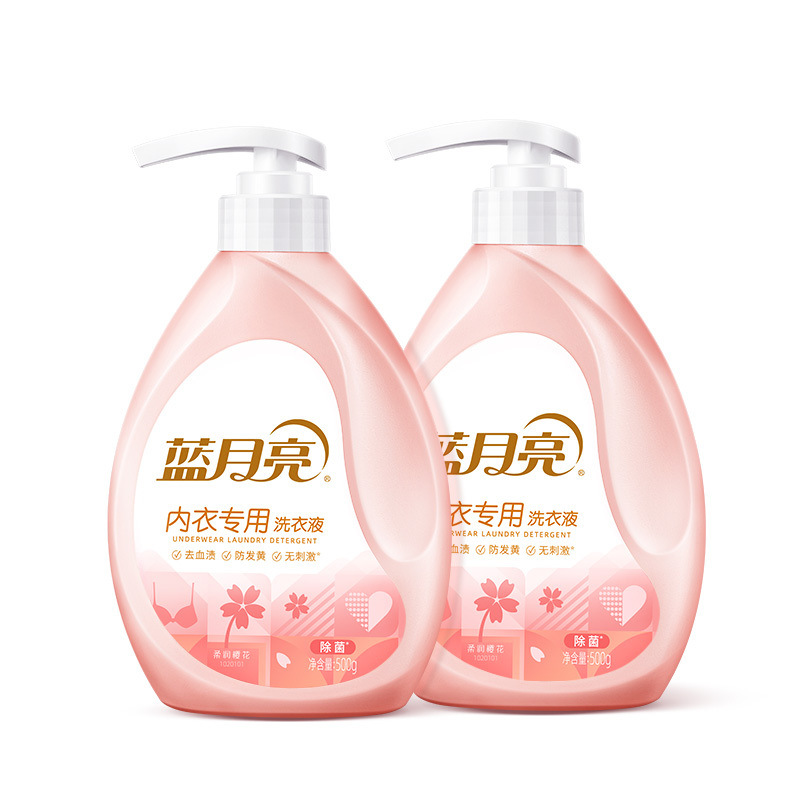 蓝月亮 10001760 婵娟内衣洗衣液 500g*2按（组）销售