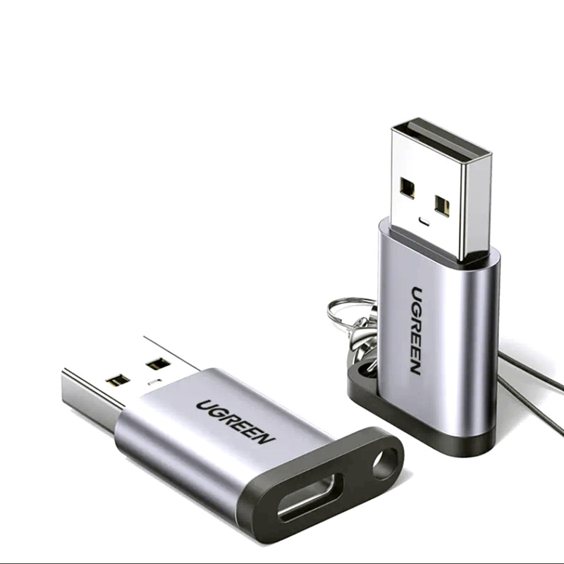 绿联 50533 USB3.0公转Type-C母转换器 适用苹果iPadPro华为荣耀手机接笔记本电脑按个销售