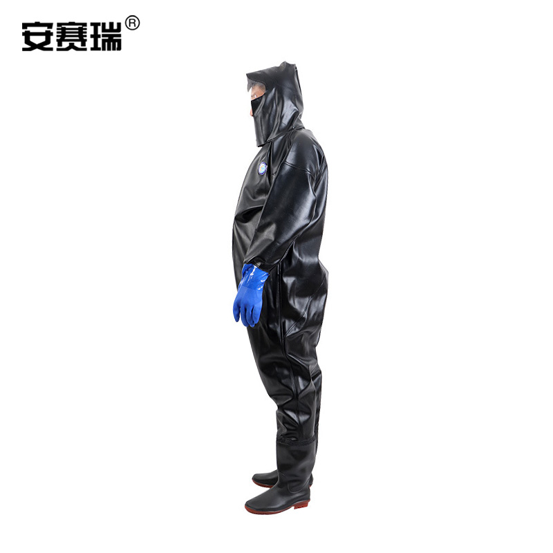 安赛瑞 300079 全身连体下水裤 39（黑色）按件销售