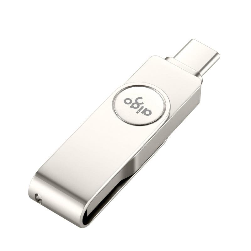 爱国者 U356 手机U盘 双接口手机电脑用 32GB Type-C USB3.1 银色按（个）销售