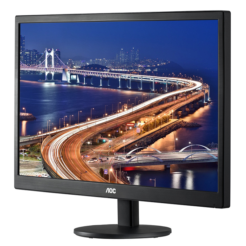 AOC E2070SWN 液晶显示器 19.5英寸 黑色按台销售