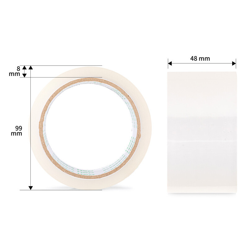 得力 30212 封箱胶带 48mm*60y*45um 6卷/筒按筒销售