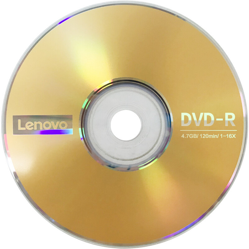 联想 DVD-R 光盘/刻录盘 16速4.7GB 台产档案系列 桶装50片按（桶）销售