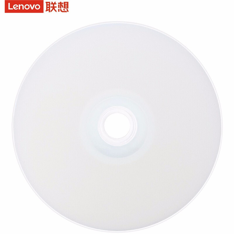 联想 CD-R 空白光盘/刻录盘 52速700MB 办公系列 可打印 桶装50片按桶销售