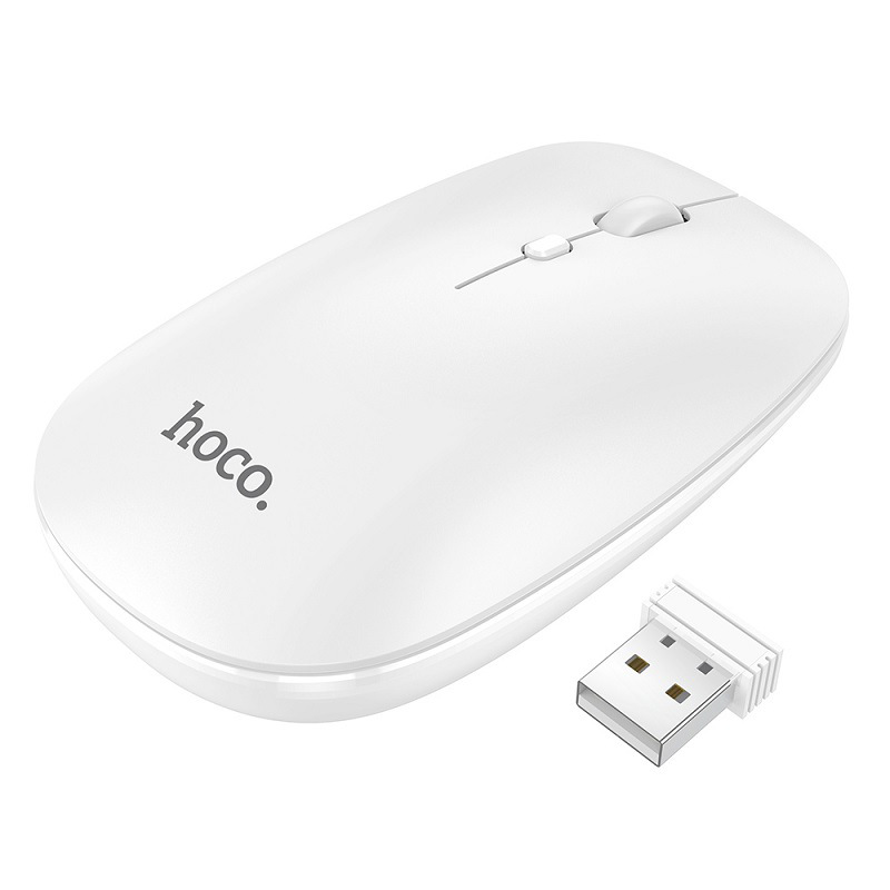 浩酷 ST504 双模商务无线鼠标 109*63*31mm 白色按个销售