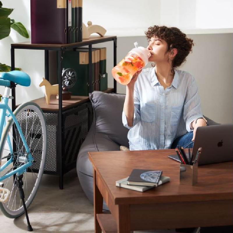 摩飞 MR9802 榨汁杯便携式运动果汁杯 1000ml 粉色按(台)销售 摩飞 MR9802 榨汁杯便携式运动果汁杯 1000ml 粉色按(台)销售