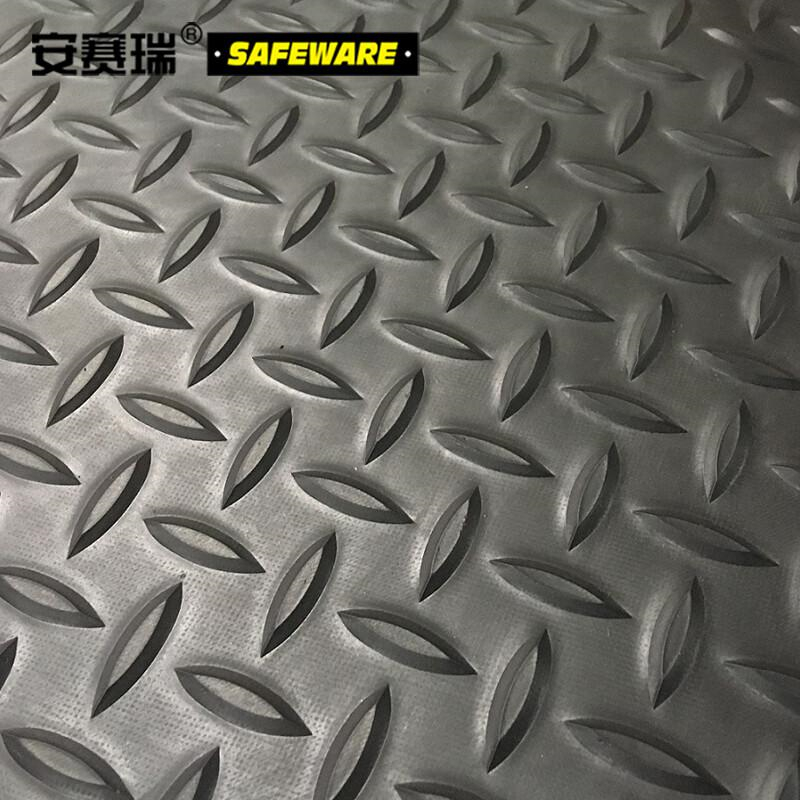 安赛瑞 10949 工业警示防滑地垫 (单个装)加厚耐压耐磨发泡PVC脚垫 60×90cm黑黄按(块)销售 安赛瑞 10949 工业警示防滑地垫 (单个装)加厚耐压耐磨发泡PVC脚垫 60×90cm黑黄按(块)销售