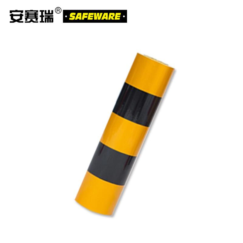 安赛瑞 13458 加厚款电线杆防撞反光贴膜 (3黄2黑) 50cm×50m 厚28μm 铝基膜按(张)销售 安赛瑞 13458 加厚款电线杆防撞反光贴膜 (3黄2黑) 50cm×50m 厚28μm 铝基膜按(张)销售