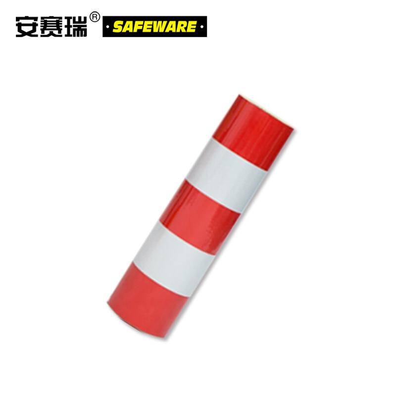 安赛瑞 13460 加厚款电线杆防撞反光贴膜 (3红2白) 50cm×50m 厚28μm 铝基膜按(张)销售 安赛瑞 13460 加厚款电线杆防撞反光贴膜 (3红2白) 50cm×50m 厚28μm 铝基膜按(张)销售