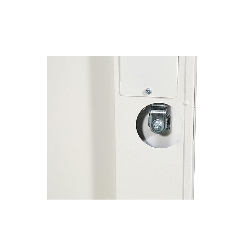 臻远 ZY-TPGA-6 钢制带锁铁皮柜资料柜储物柜 一抽咖色 850*400*400mm按个销售