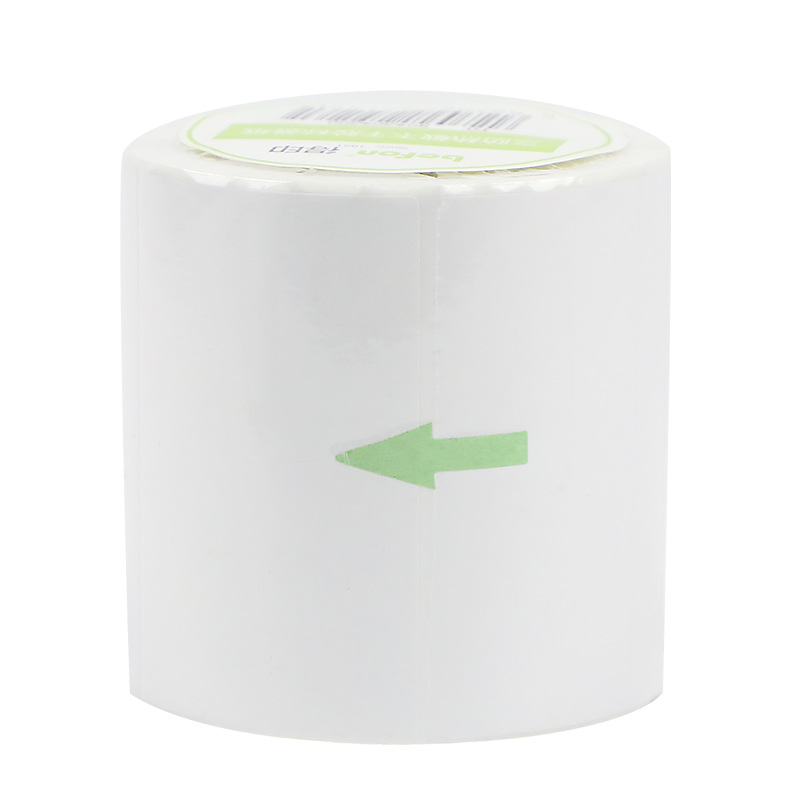 得印 40*60mm 铜板条码标签 400枚/卷 白色  圆角按（卷）销售