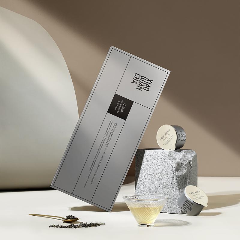 小罐茶 银罐 10罐装 茉莉花茶 40g 银色按（盒）销售