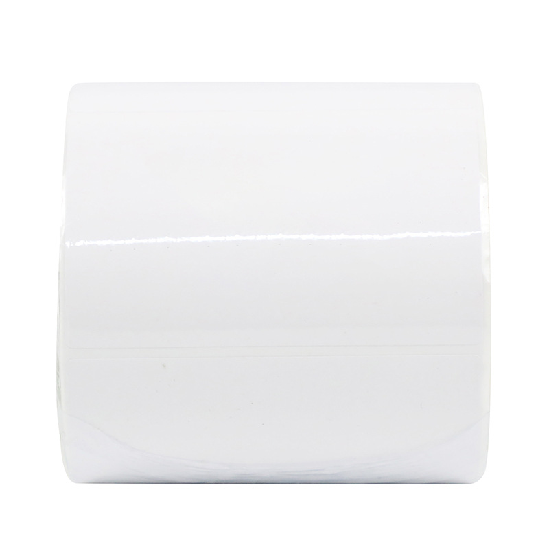 得印 80*40mm 铜板条码标签 1180枚/卷 亮白色  圆角按（卷）销售