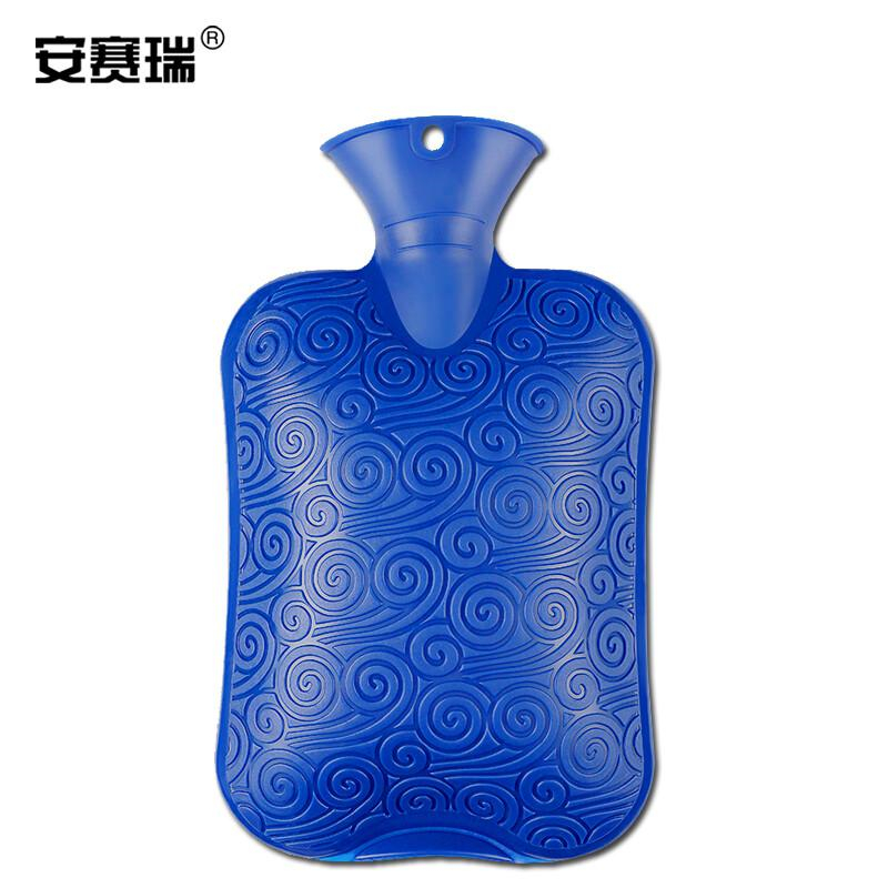 安赛瑞 25670 热水袋 1000ml 加厚蓝色按（个）销售