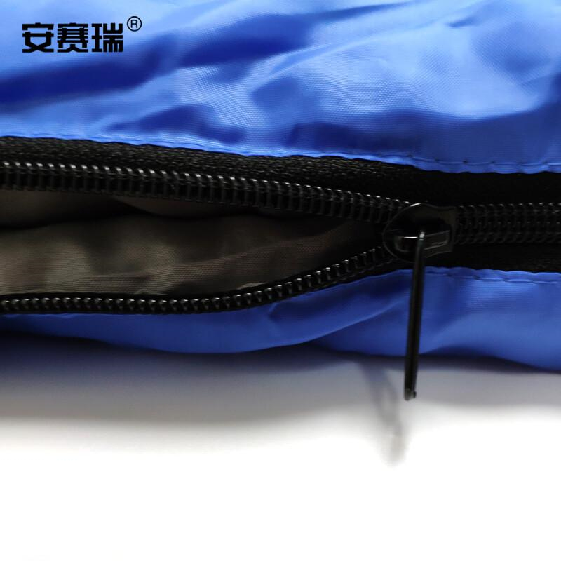 安赛瑞 25721 保暖双人睡袋 宝蓝/橘红拼接 2.8kg按(个)销售 安赛瑞 25721 保暖双人睡袋 宝蓝/橘红拼接 2.8kg按(个)销售