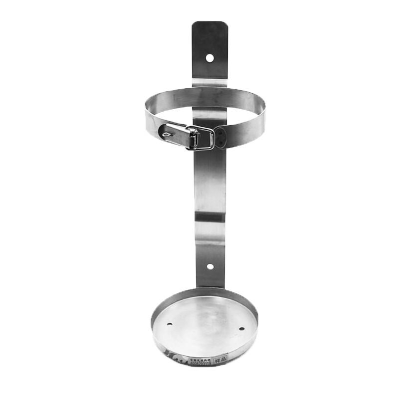 海斯迪克 gnjz-1063 灭火器固定架 支架 绑带型 2kg 2件起订按件销售