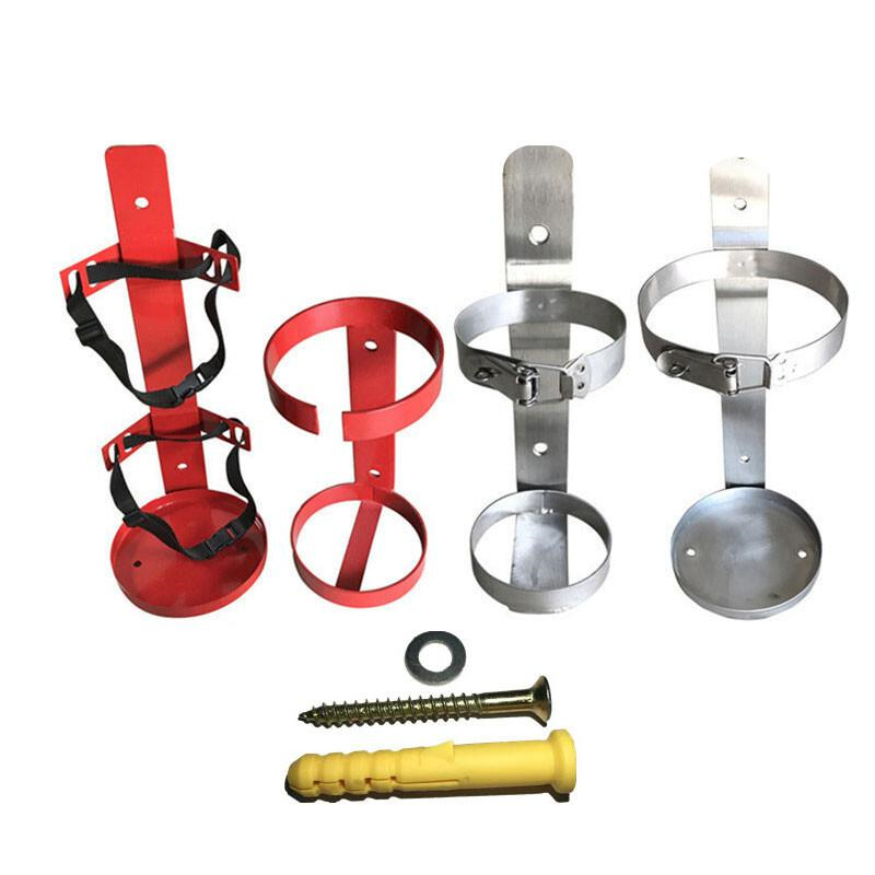 海斯迪克 gnjz-1063 灭火器固定架 支架 绑带型 2kg 2件起订按件销售