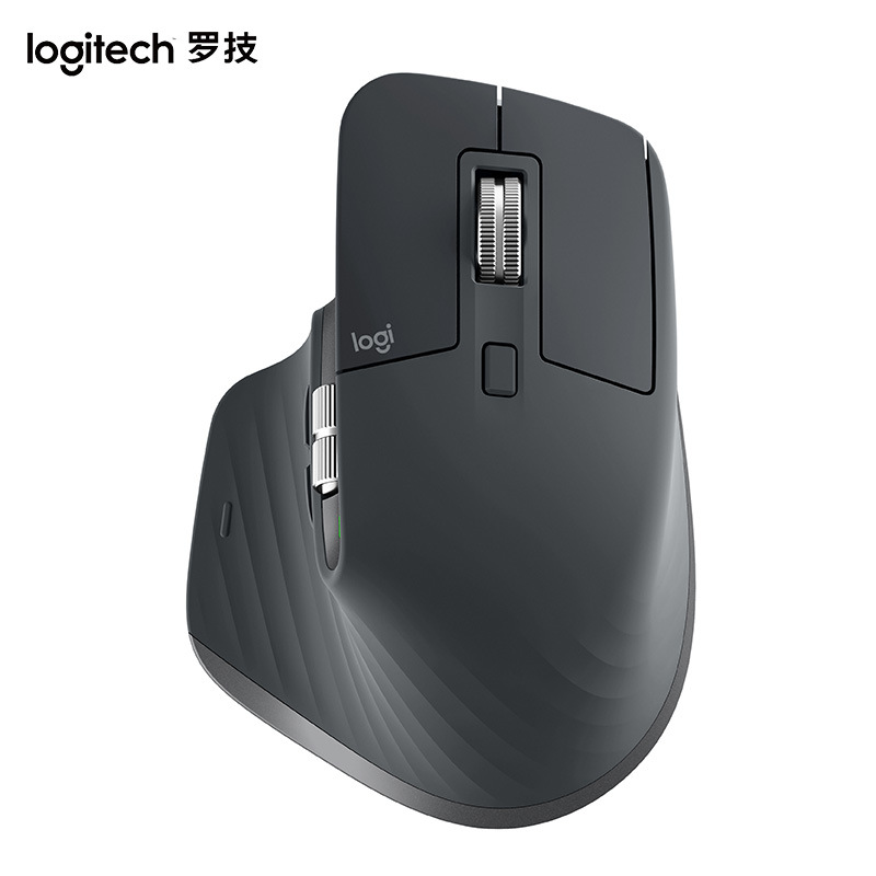 罗技 MX Master 3S 无线鼠标 带Logi Bolt无线接收器 黑色按（套）销售