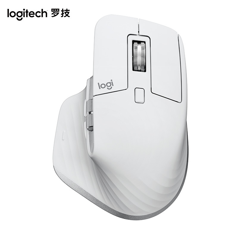 罗技 MX Master 3S 无线鼠标 带Logi Bolt无线接收器 白色按（套）销售