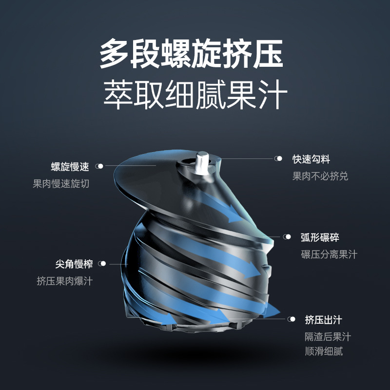 摩飞 MR9901 原汁机便携式炸果汁机迷你小型榨汁杯 400ml 50178按（台）销售