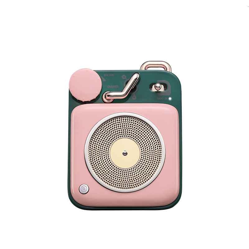 猫王 MW-P1 原子唱机B612蓝牙音箱 粉色按个销售