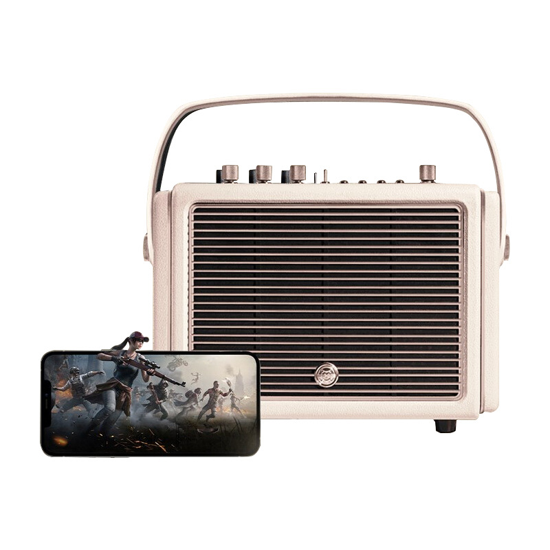 猫王 MAOKING MW-M4 M4便携式无线蓝牙音箱 64W 奶白色按个销售 猫王 MAOKING MW-M4 M4便携式无线蓝牙音箱 64W 奶白色按个销售