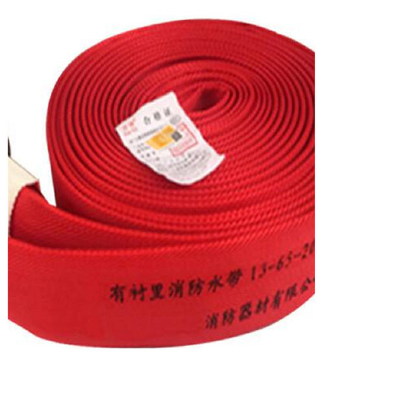 谋福 127 红色高压聚氨酯2.5寸耐磨型消防水带 13-80-20（含卡式快速接扣）按卷销售