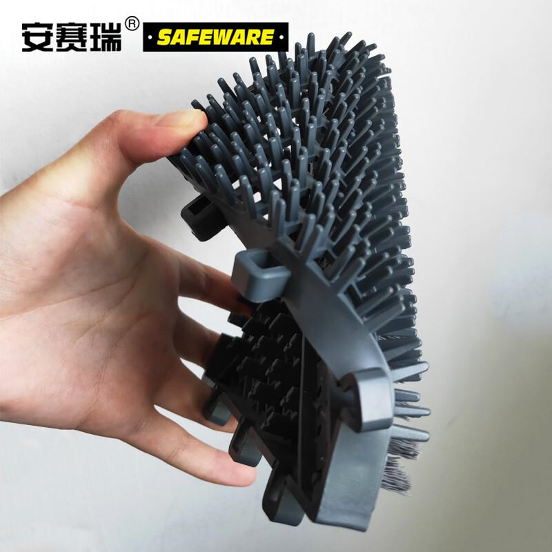 安赛瑞 23359 室外镂空除尘地垫 单刷灰刷灰底75×105×2.5cm按（张）销售